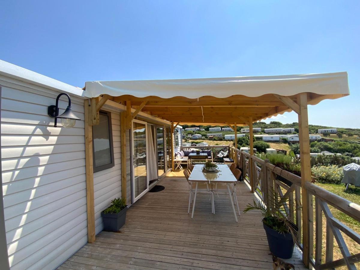 Camping De La Falaise A Equihen Plage ภายนอก รูปภาพ